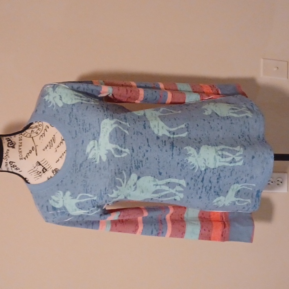 Sundance Before+Again Moose Northern Woods long-sleeve Thermal Tee Size S